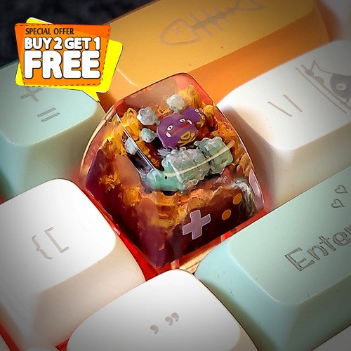 Weezing Keycaps