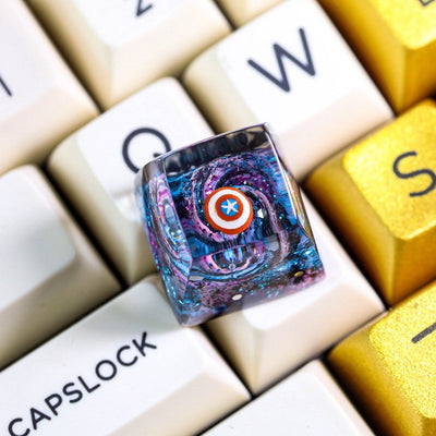 Capt.ain Ame.rica Shield Keycap