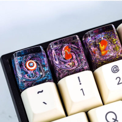 Capt.ain Ame.rica Shield Keycap