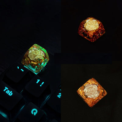 Goldfish Sky Artisan Keycaps