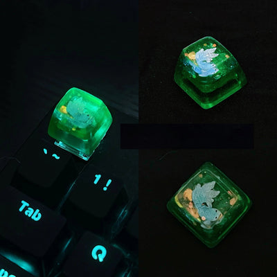 Goldfish Sky Artisan Keycaps