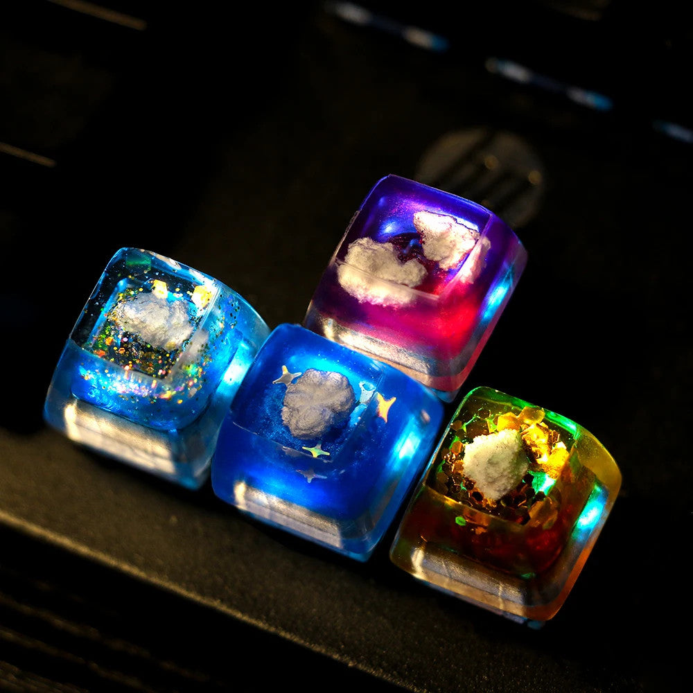 Cloud Handmade Keycaps Artisan