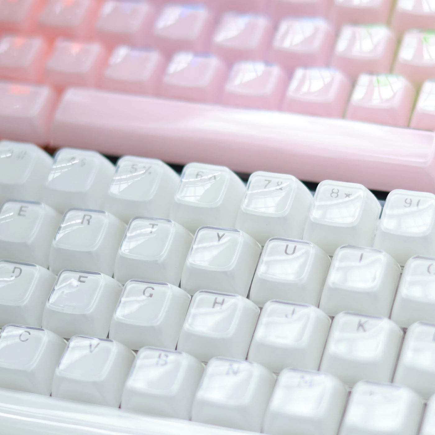 Translucent Keycaps 135 Keys Mechanical Keyboard