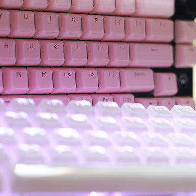 Translucent Keycaps 135 Keys Mechanical Keyboard