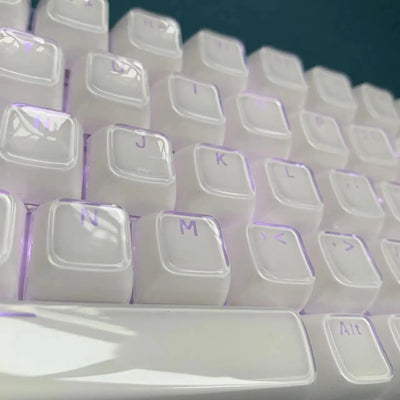 Translucent Keycaps 135 Keys Mechanical Keyboard