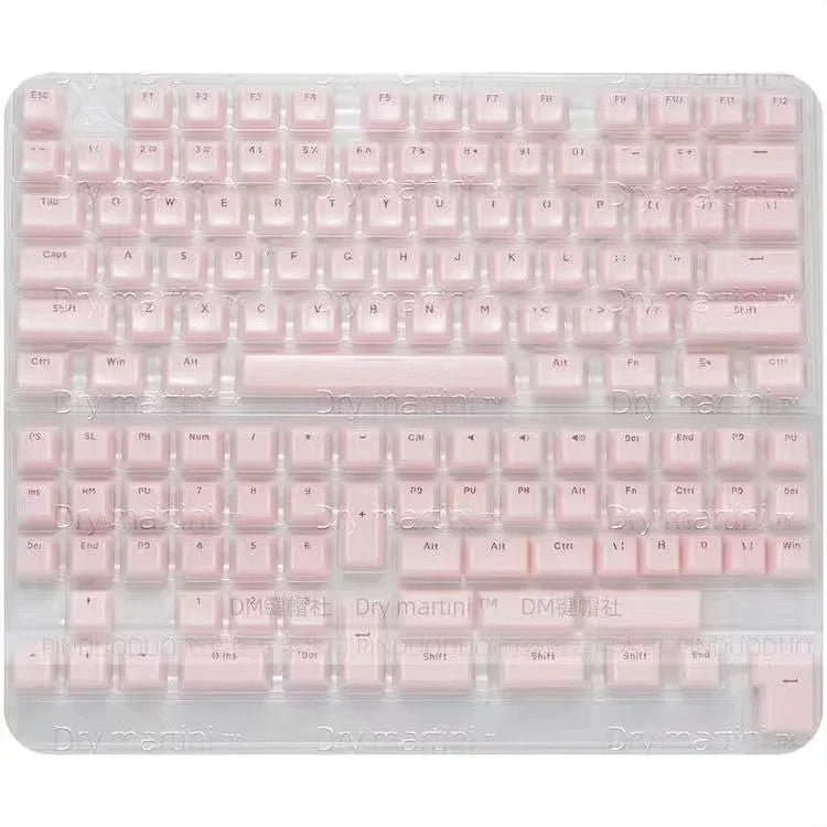 Translucent Keycaps 135 Keys Mechanical Keyboard