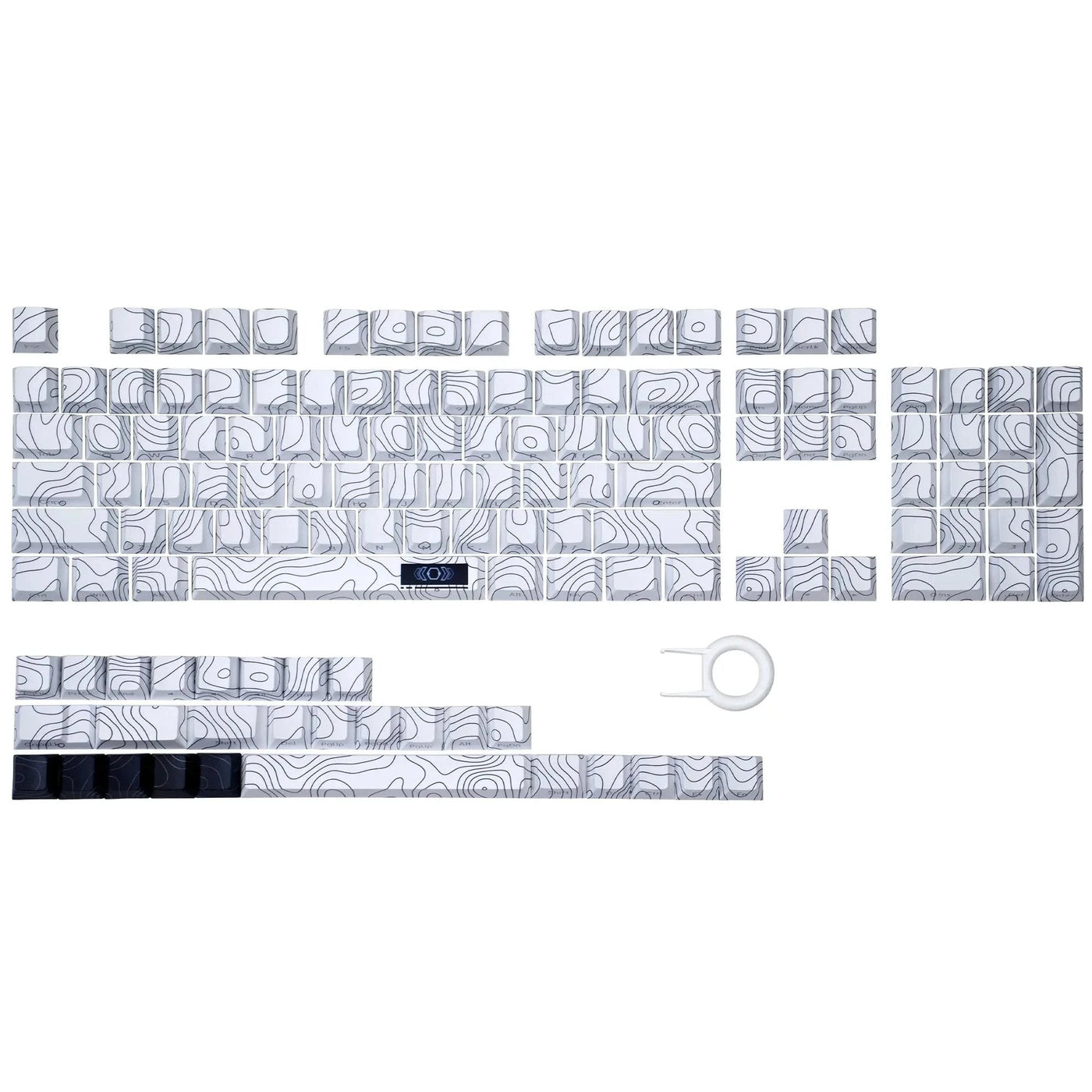 132 Keys Altitude line White