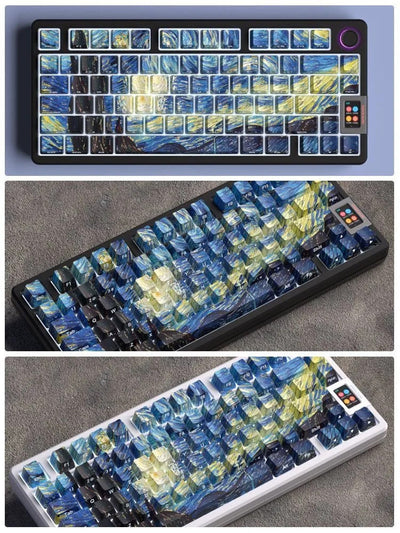 135 Keys VanGogh Keycaps
