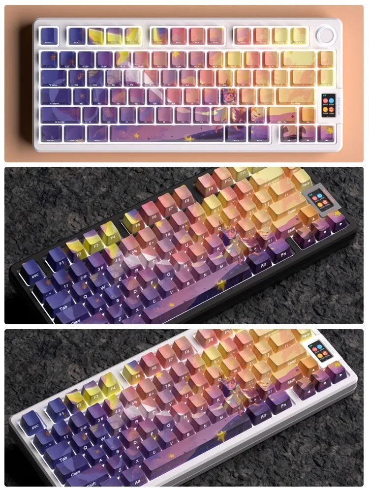 135 Keys VanGogh Keycaps