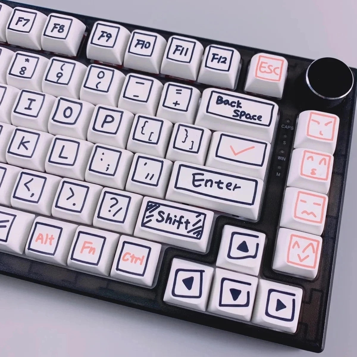 126 Keys Graffiti Keycap