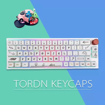 126 Keys Graffiti Keycap