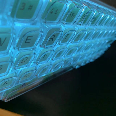 84 Keys Crystal Transparent Keycaps