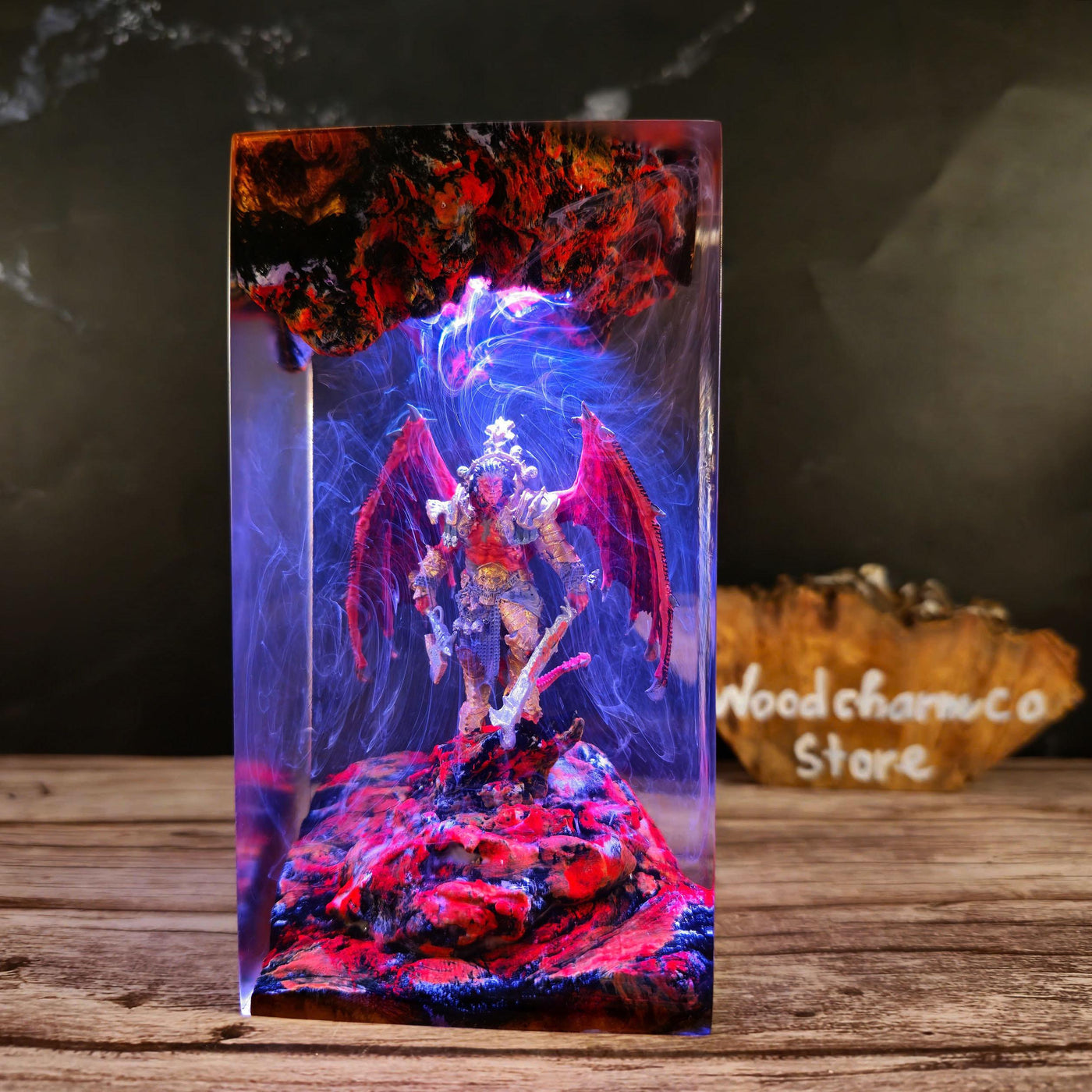 Angron Resin Lamp