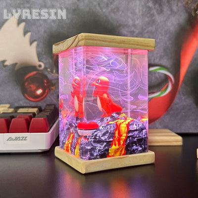 Charmander Resin Lamp