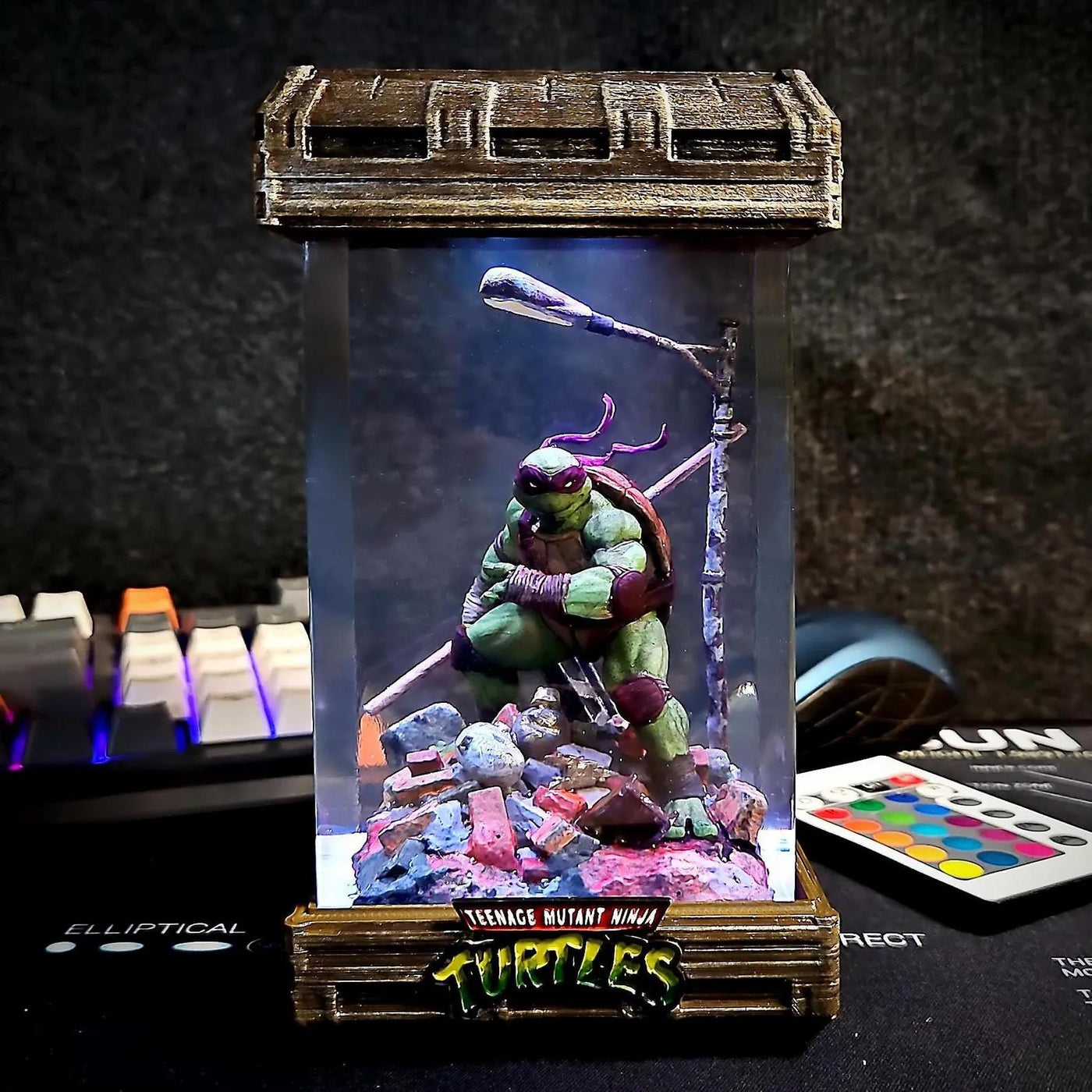 Mutant Ninja Tu.rtles Donatello Epoxy Resin lamp