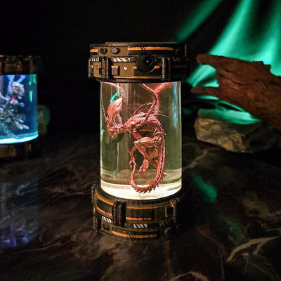 Xeno.morph Healing Chamber Incubator Resin Lamp