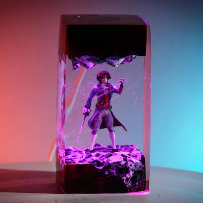 Pinocchio Resin Lamp