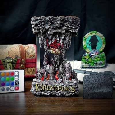 LOTR Ring Of Power Resin Lamp