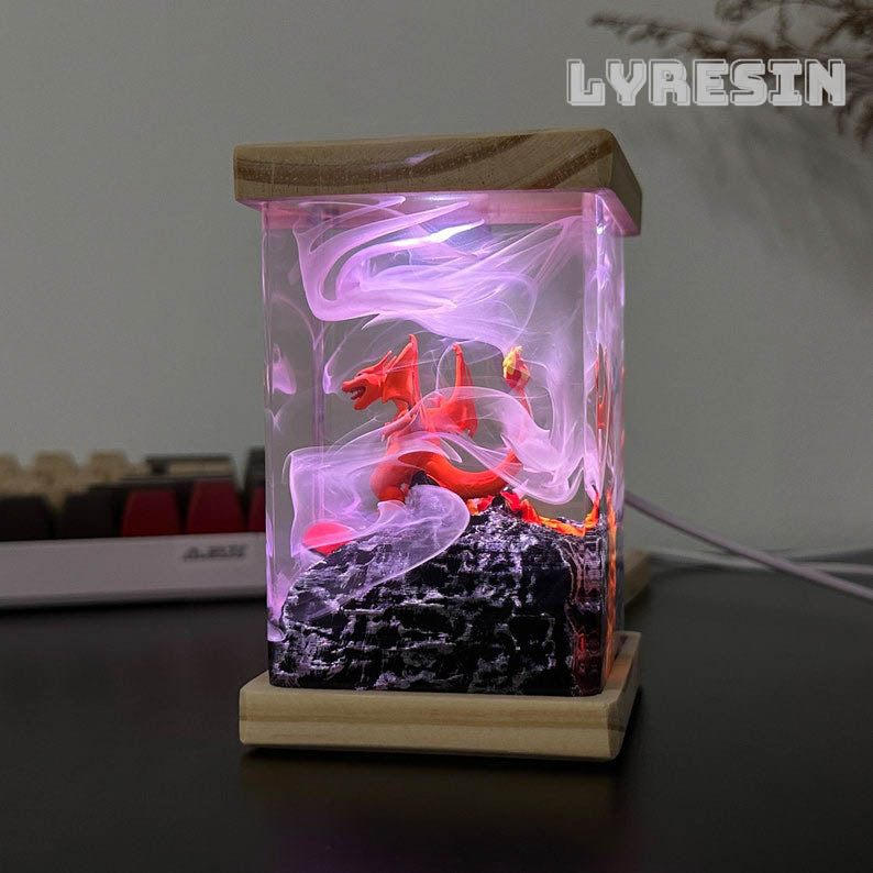 Charizard Resin Lamp