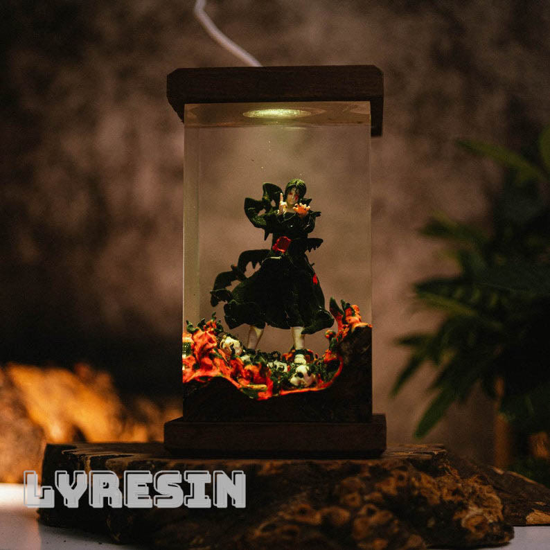 Itachi Resin Lamp