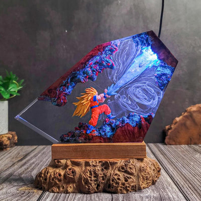 Super Saiyan Goku Dragon Ball Resin lamp