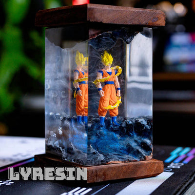 Songoku Supper Resin Lamp