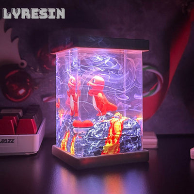 Charmander Resin Lamp
