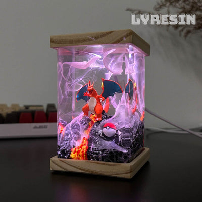 Charizard Resin Lamp