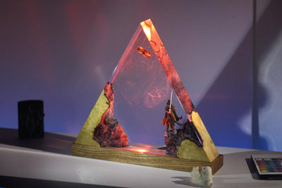 The Return of the King Resin Lamp