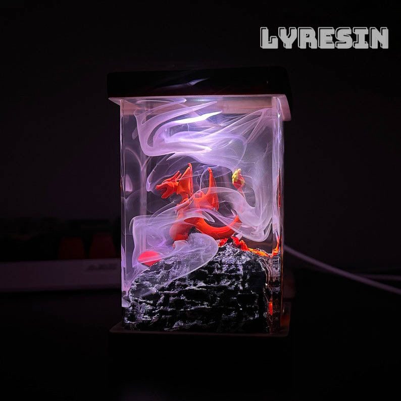 Charizard Resin Lamp