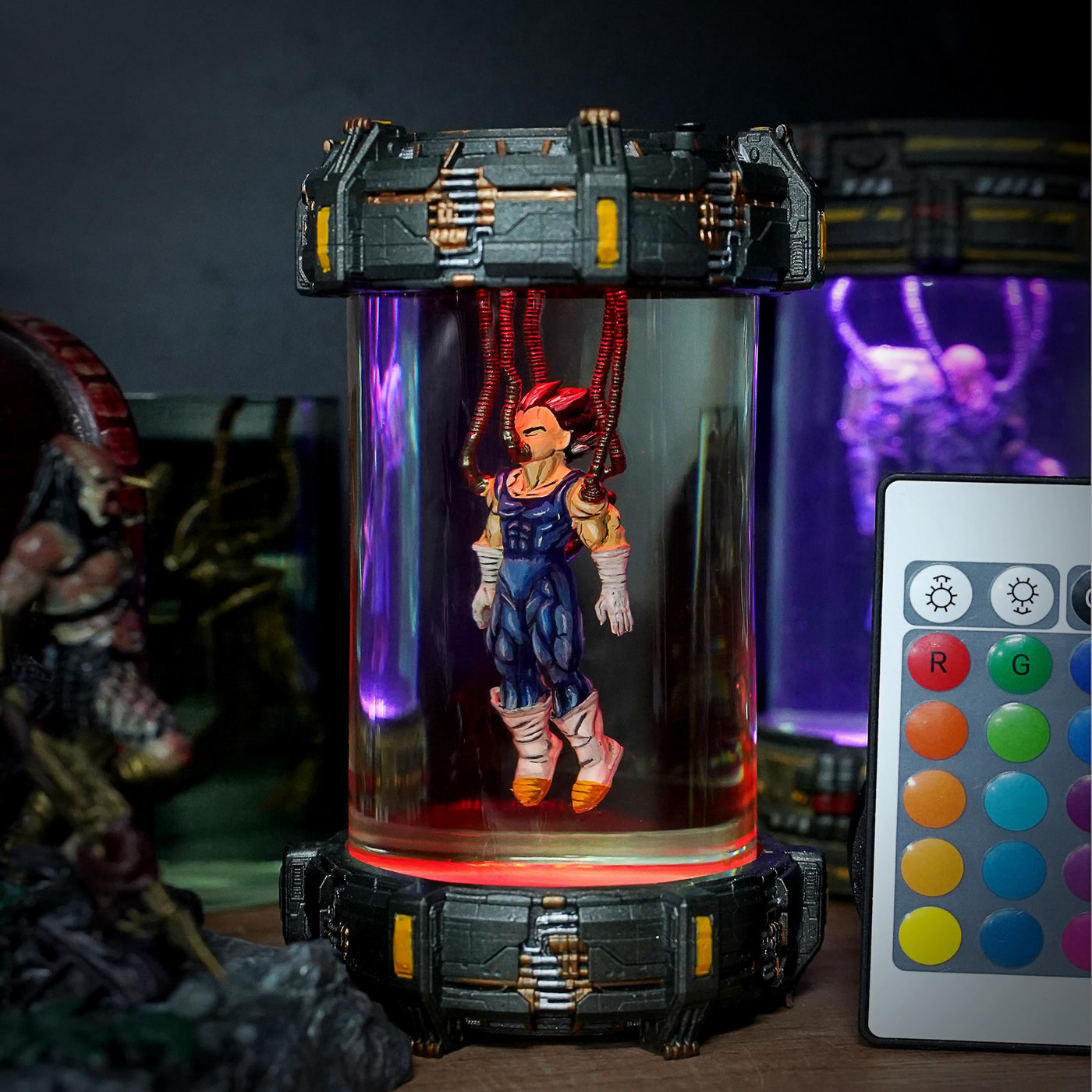 Anime character resin lamp