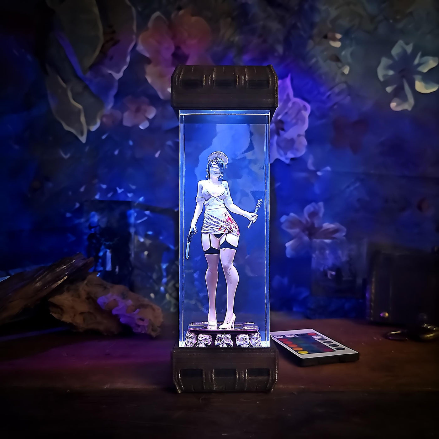 Killer Nurse Resin Lamp