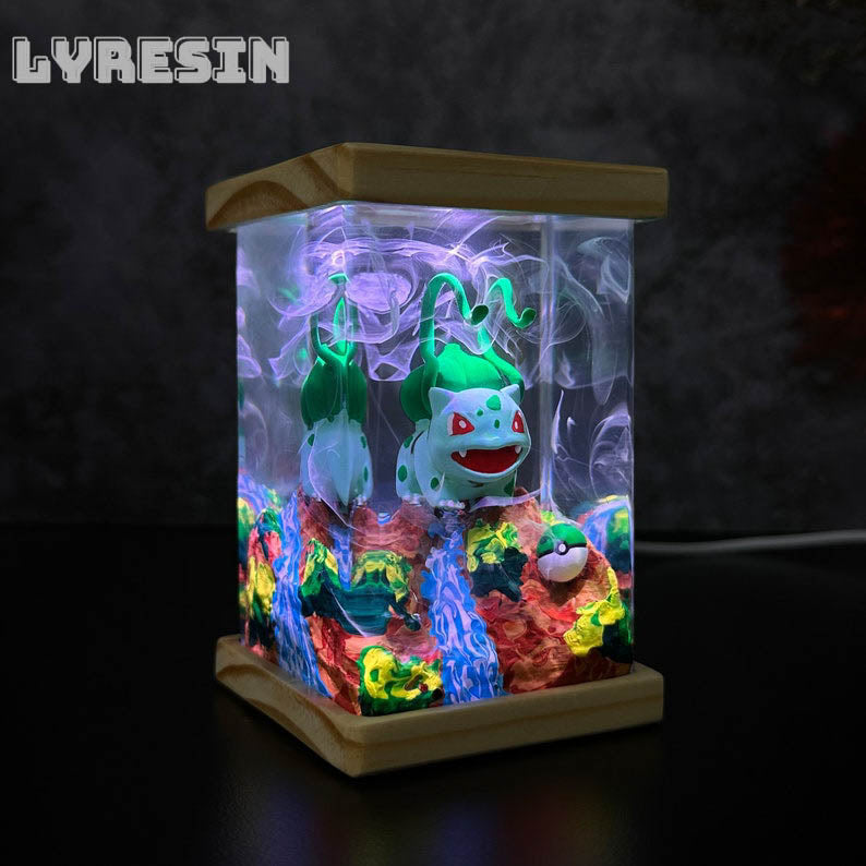Charmander Resin Lamp