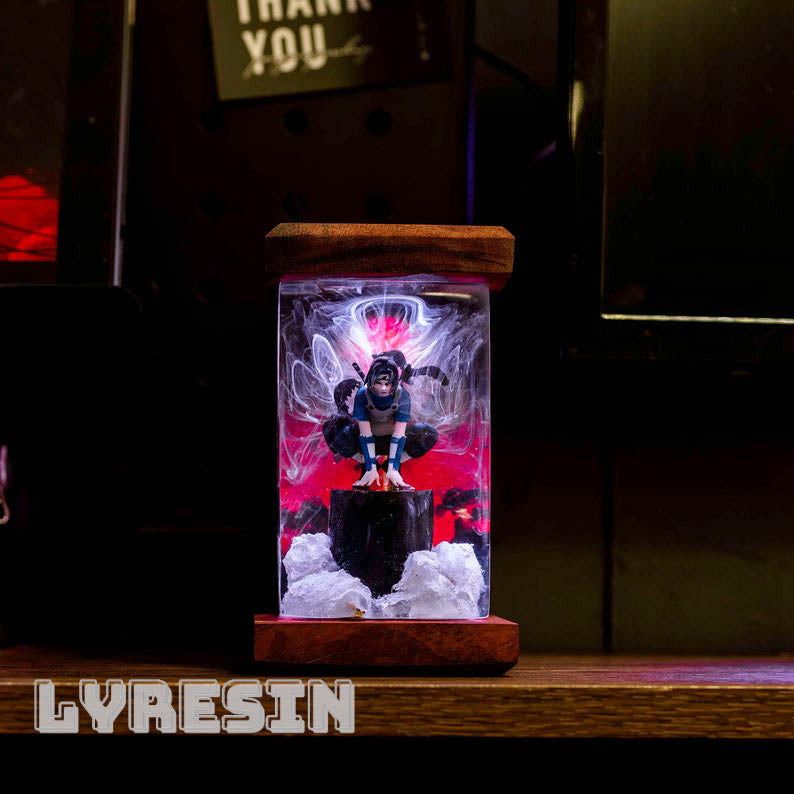 Uchiha Sasuke Resin Lamp