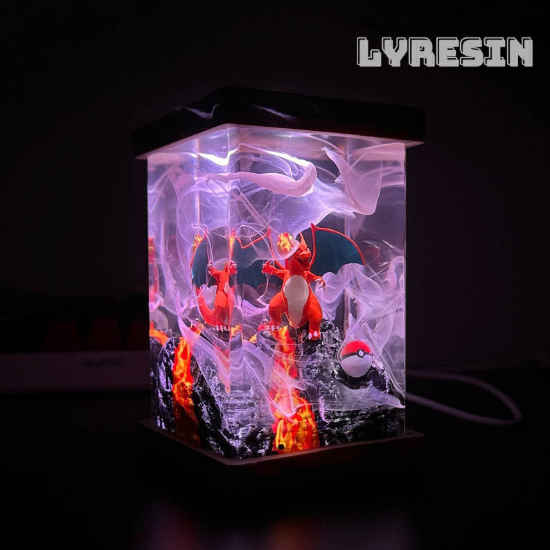 Charizard Resin Lamp
