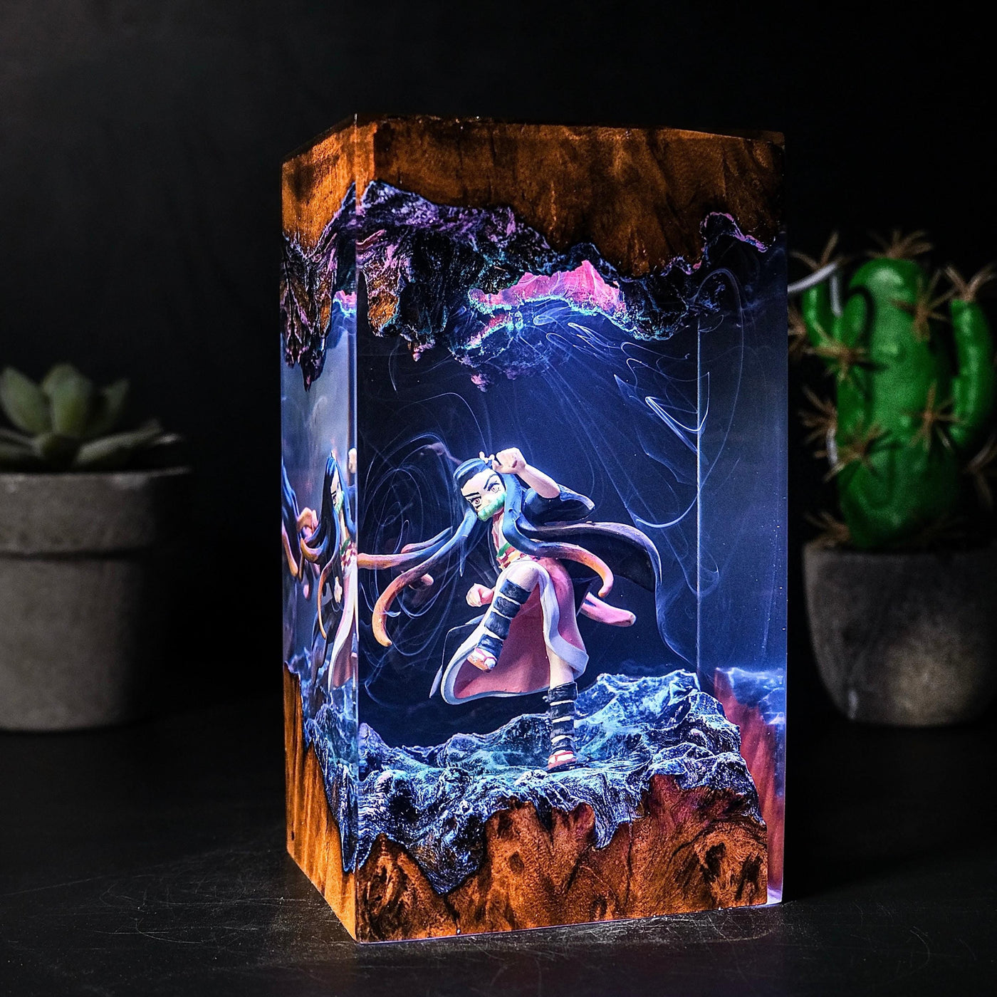 Nezuko Resin Night Light