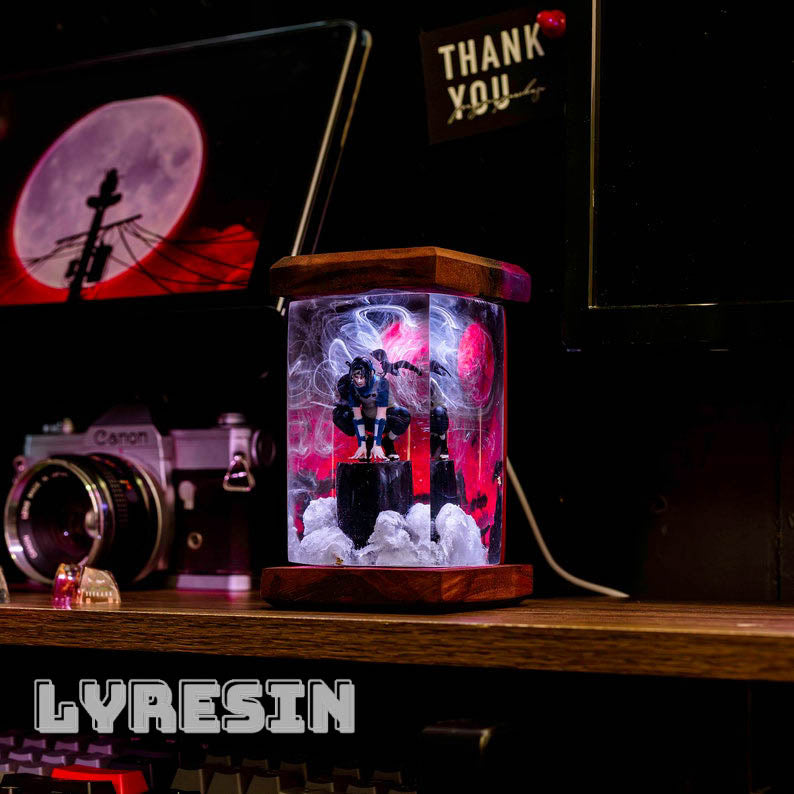 Uchiha Sasuke Resin Lamp