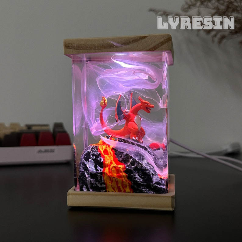Charizard Resin Lamp