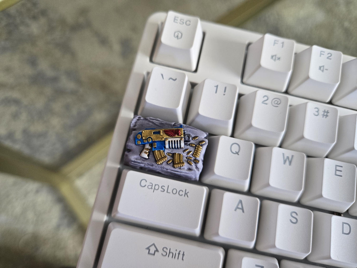 Marine Rivetgun Bolter Keycap
