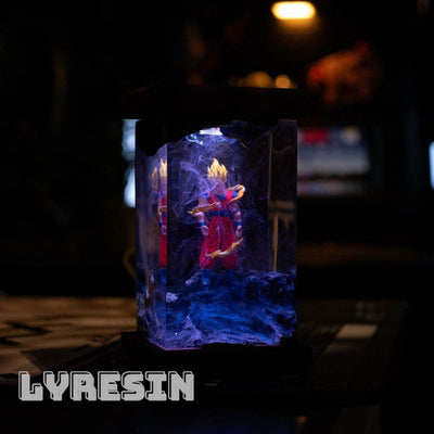 Songoku Supper Resin Lamp