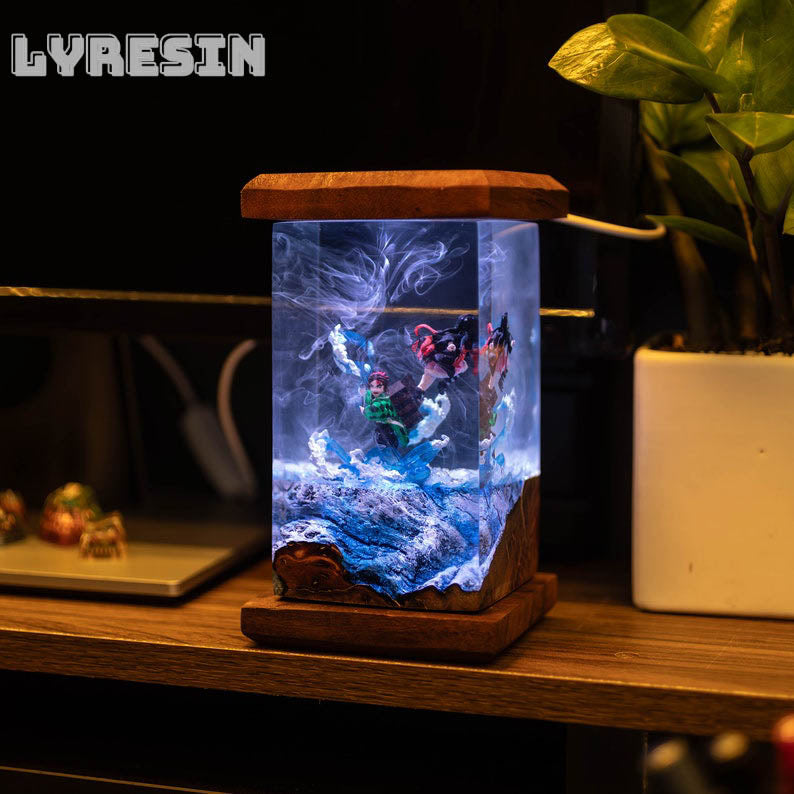 Kamado Brother Resin Lamp