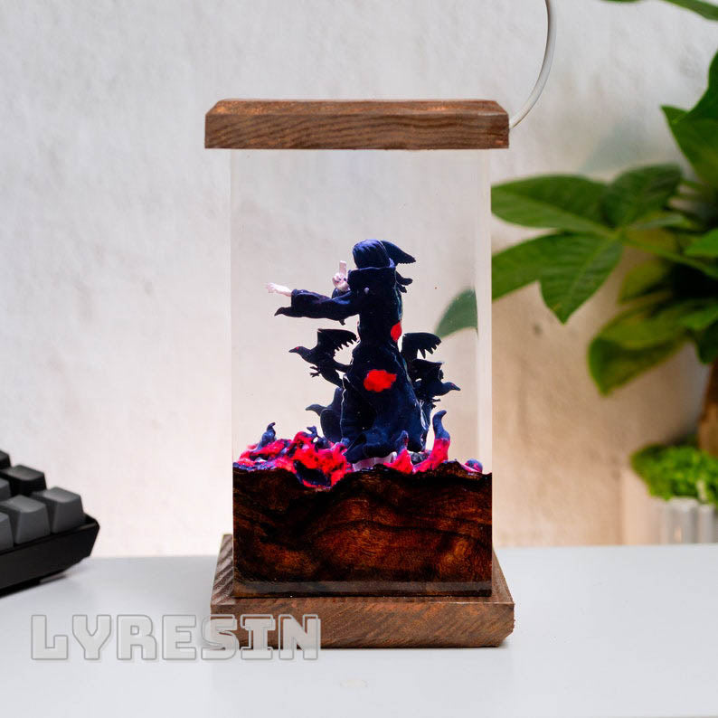 Itachi Resin Lamp