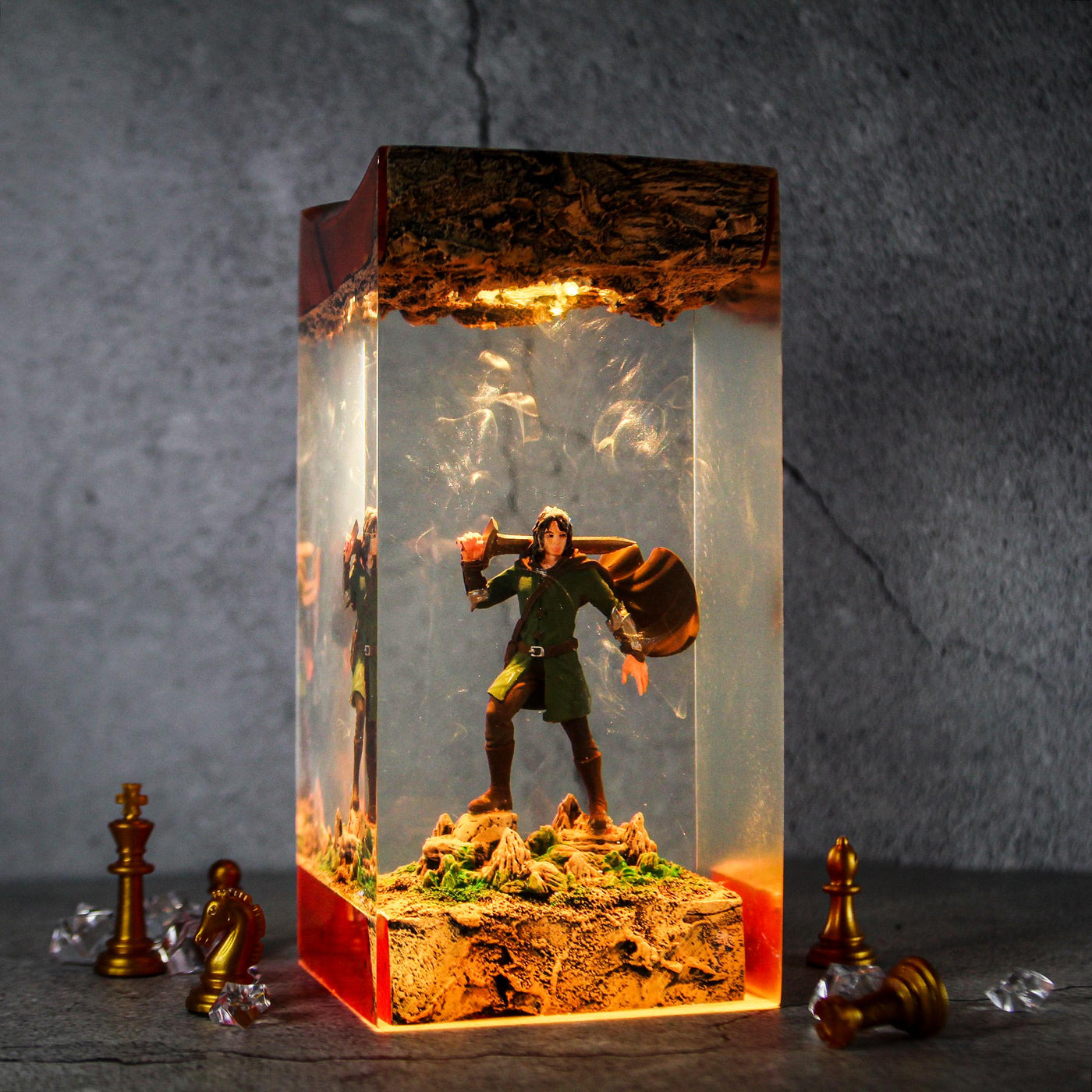 LOTR Resin Lamp
