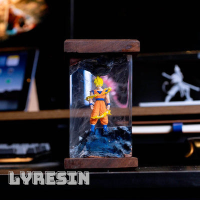 Songoku Supper Resin Lamp