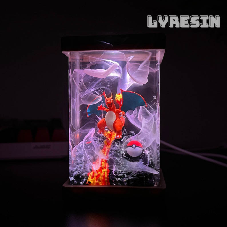 Charizard Resin Lamp