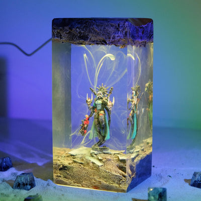 Warhammer Resin Lamp