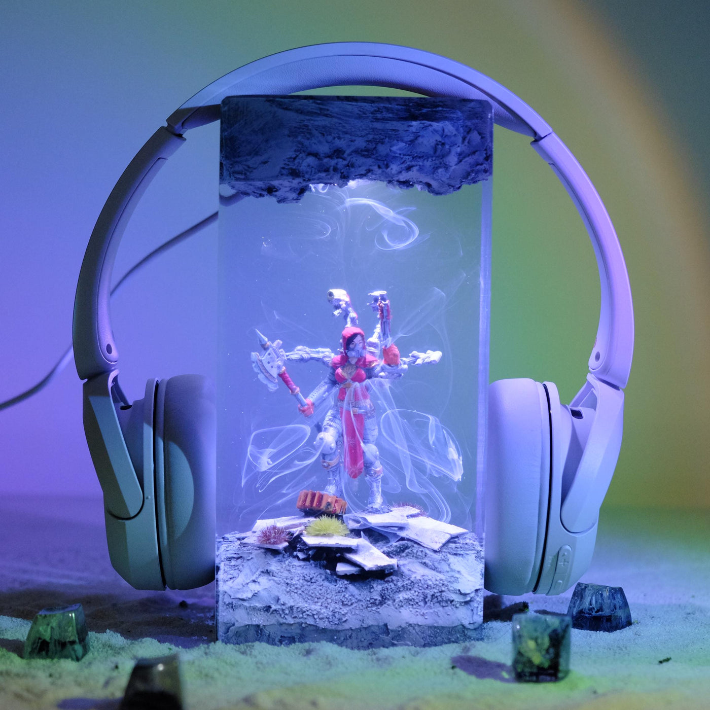 Warhammer Resin Lamp