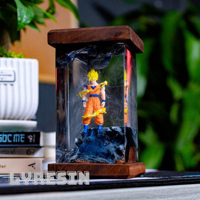 Songoku Supper Resin Lamp