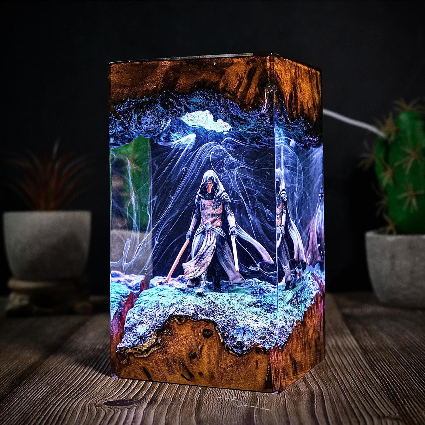 Darth Revan Sta.r .W.ars Resin Lamp