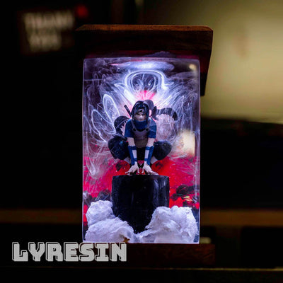 Uchiha Sasuke Resin Lamp